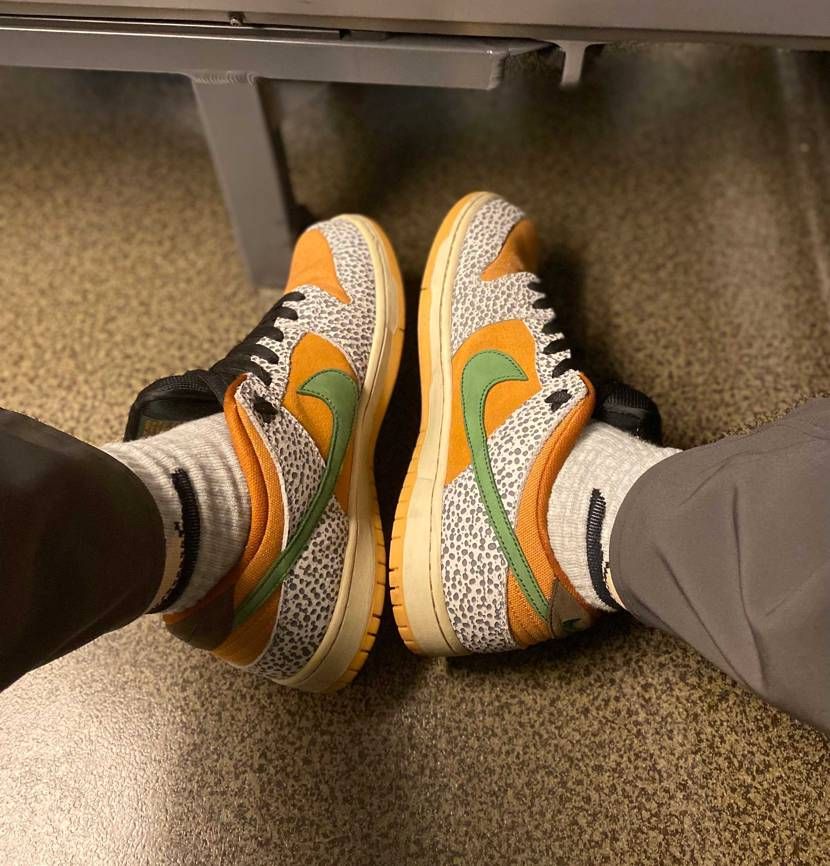 旅のお供🚅
nike sb dunk low"Safa