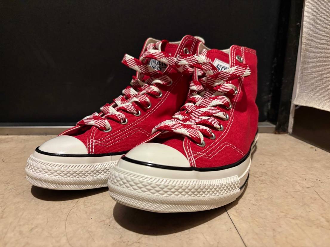 届きました！靴紐かわいい！