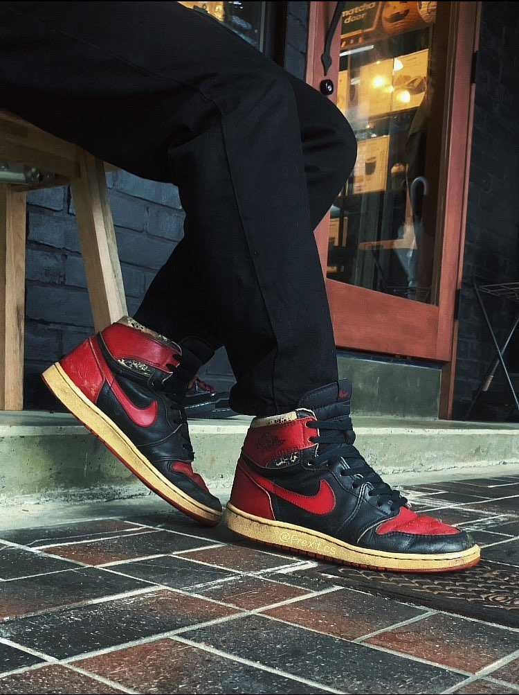Nike Air Jordan 1 High OG "Bred" (1985)❤