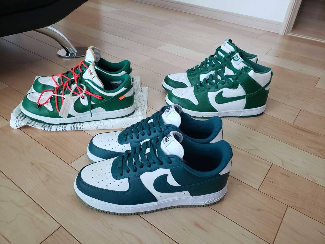 BY YOUで白×緑的な物作りましたが、思ったより色が濃かったです😅