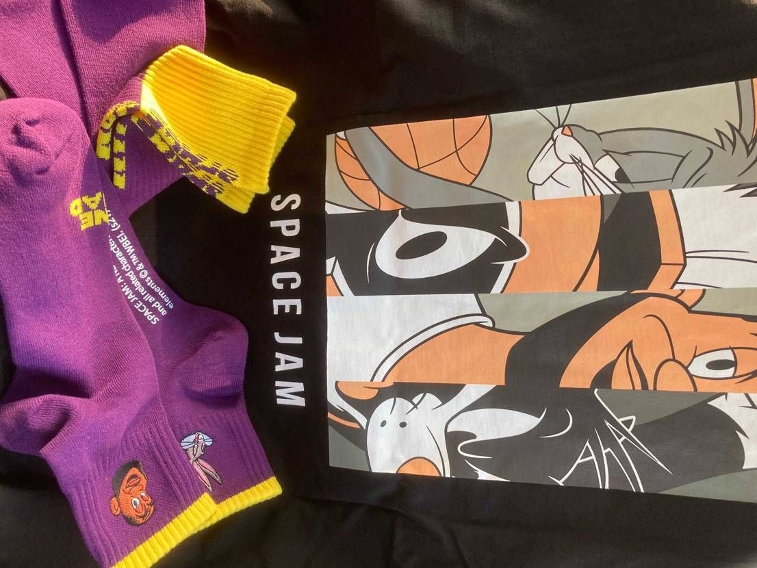 スペースジャムきたー( ͡° ͜ʖ ͡°)
もちろんスニーカー好きは見ますよね