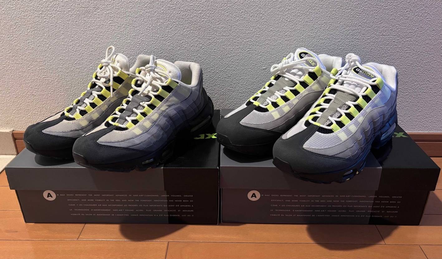 NIKE産到着！

2枚目右2020 左2026
今回