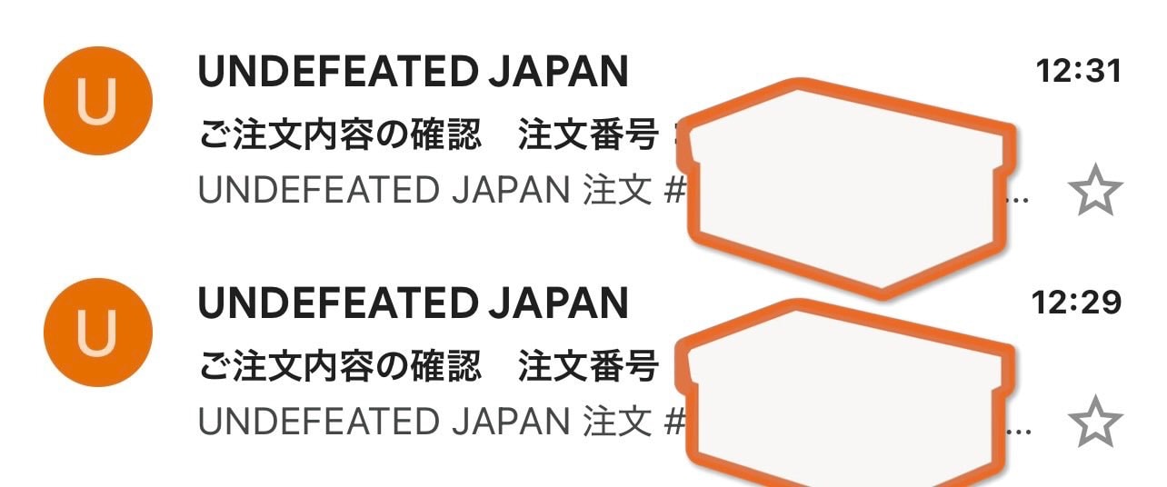こういう受信メール見ると買えた気分というか、なんかいいよね