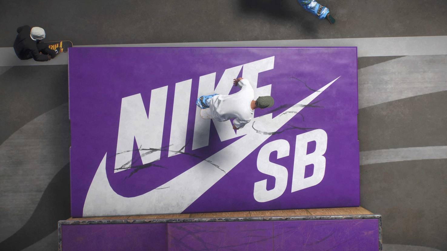 skate.についにNIKE SB登場！
現実で履いたこと
