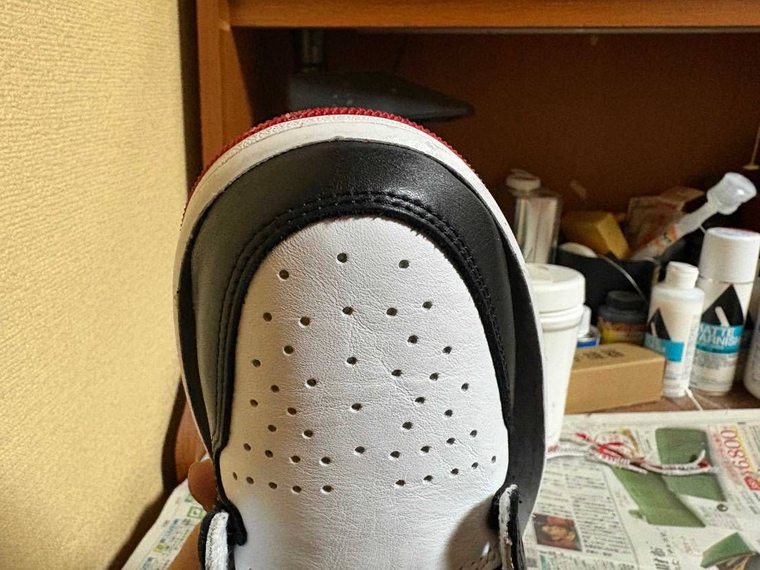 メモ代わりに
分かりにくいソールスワップ接着手順🙄
① 