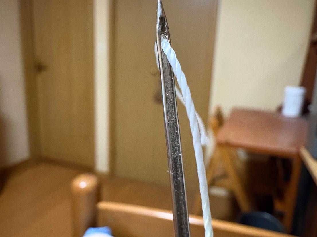 #ハンドステッチャー針
さて、ハンドステッチャーの針ですが