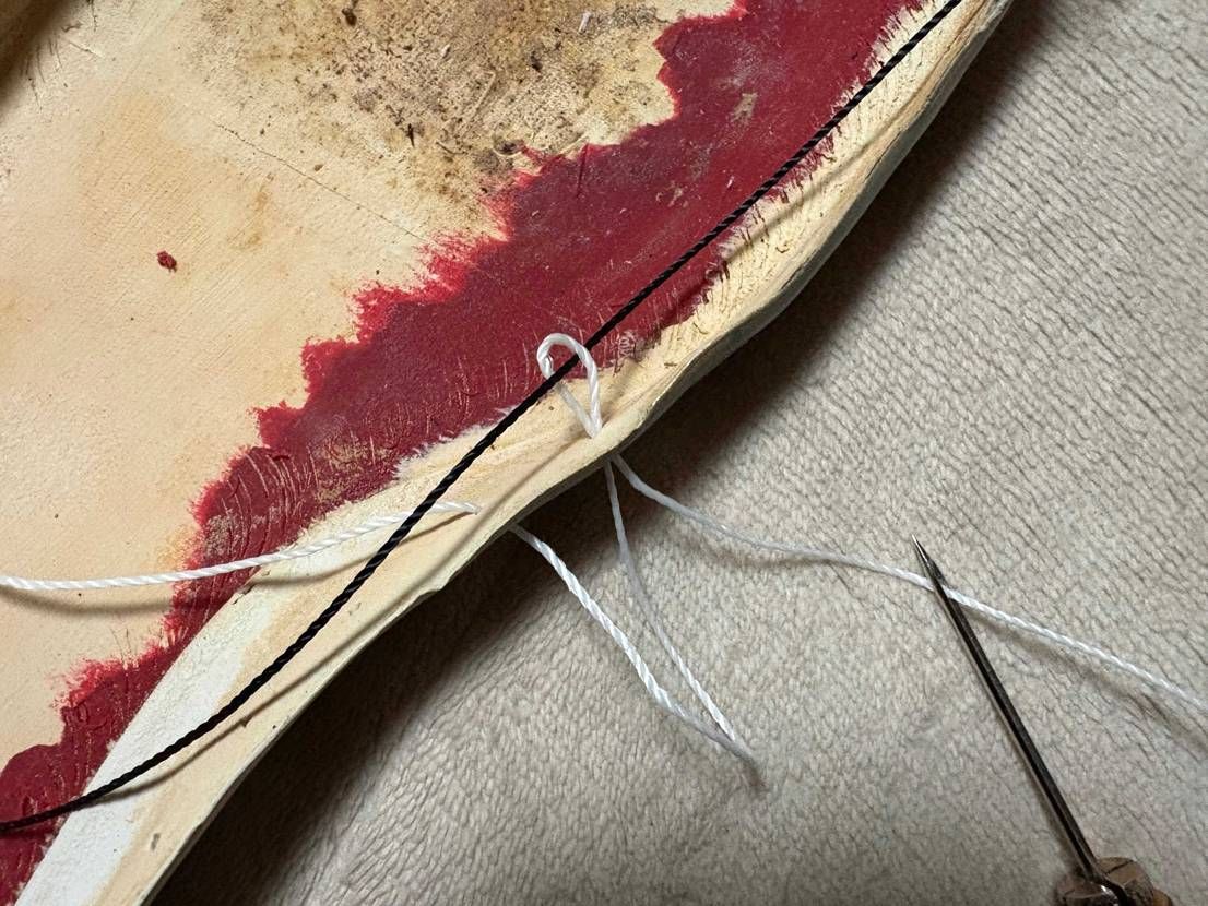 #一般的？オパンケ縫い
花粉症の薬を飲んだので眠くなる前に