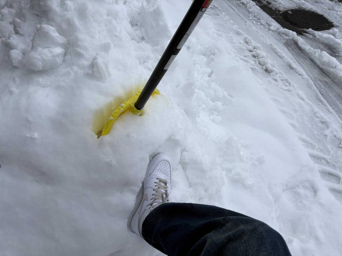 みなさまいかがお過ごしでしょうか😃
雪が積もっている間は履