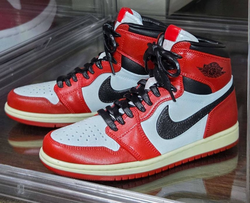 プレミアムバンダイのプラモをシカゴにしてみた#nike #aj1