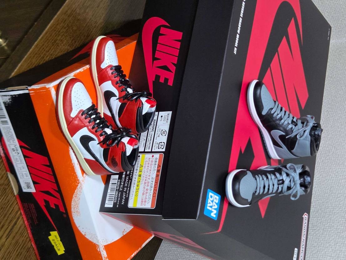 プレミアムバンダイのプラモをシカゴにしてみた#nike #a