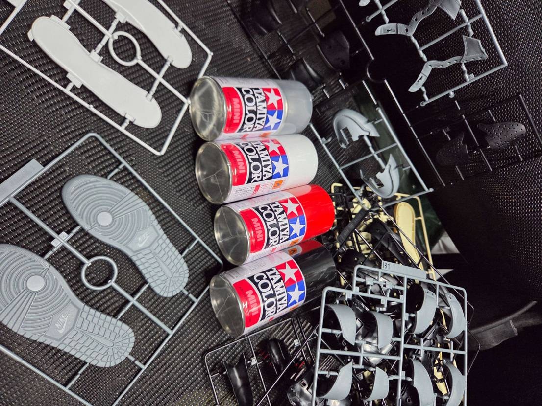 プレミアムバンダイのプラモをシカゴにしてみた#nike #a
