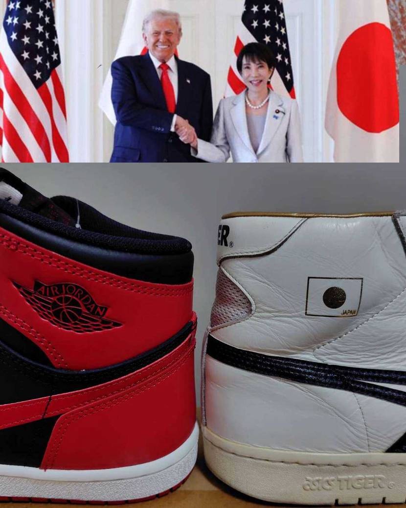 高市総理とトランプ大統領が会談ということで持ってるファブレジャパンLと85ブレッ
