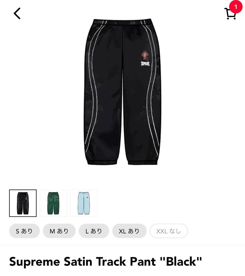 どなたかWeek16 Satin Piping Track Pantsのサイズ感