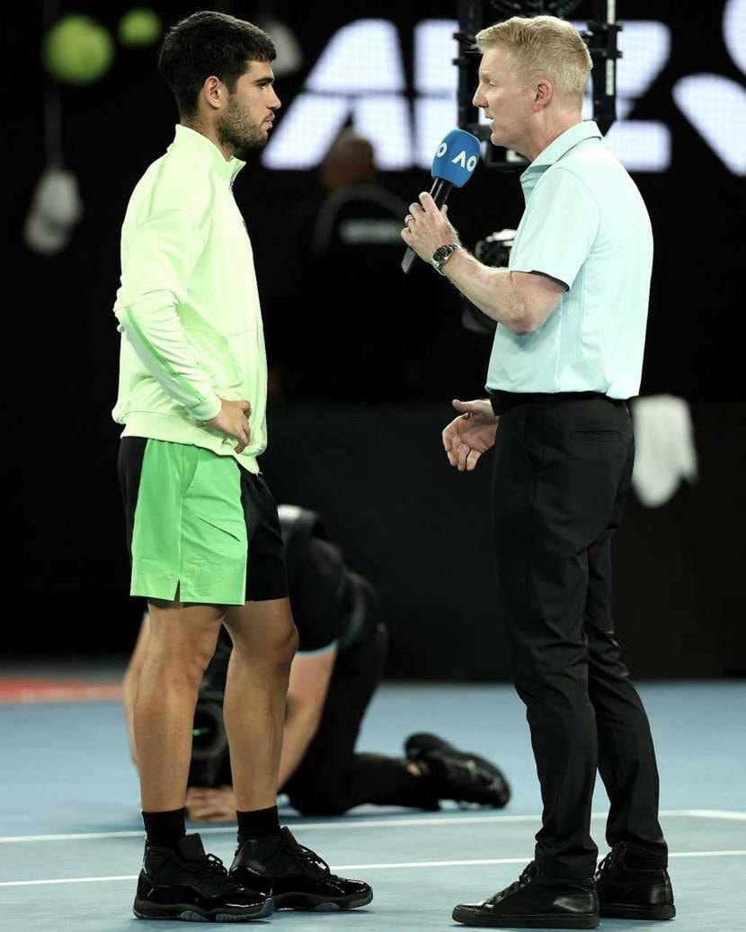 えぇー！アルカラスが11ガンマ履いてる意外過ぎる😂