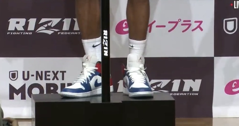 パッチー・ミックス、2.85kgの体重超過に加えてジョーダン1ミッド履いてたな？