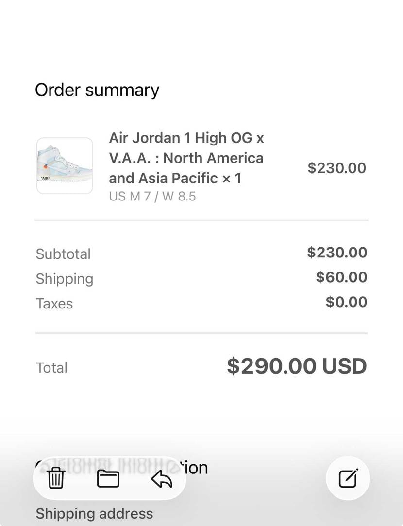 何かの間違いでUS8.5送ってくれないかな
ショック過ぎて立ち直れないよ...