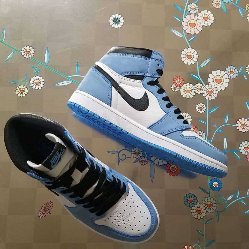 ナイキ エアジョーダン1 ハイ Og ユニバーシティブルー のコーデ 口コミ投稿 Beamsで抽選応募 Byngtysfm スニーカーダンク