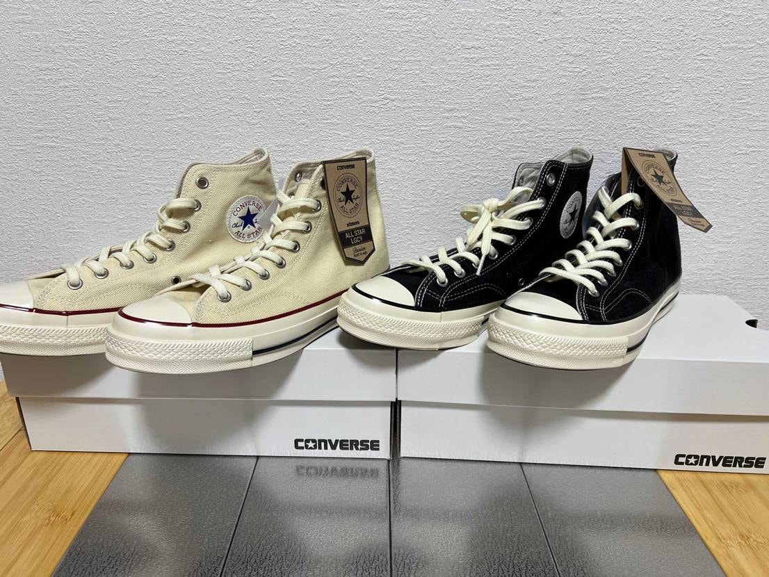 もう届きましたー！
アッパーにボリュームが出てどっちもかなり良い感じ。
LG