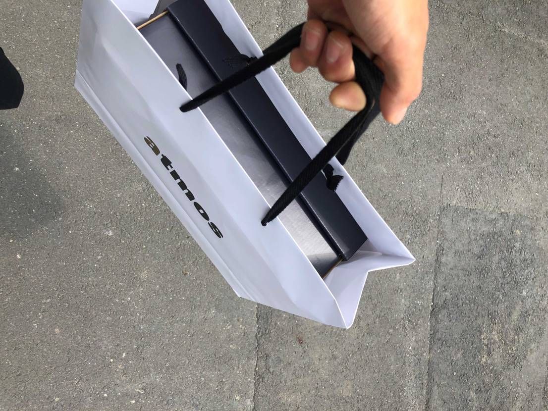 千駄ヶ谷でゲッツ！開店前15分前に行って並びなし。27㎝一足しかなくて普通に危な