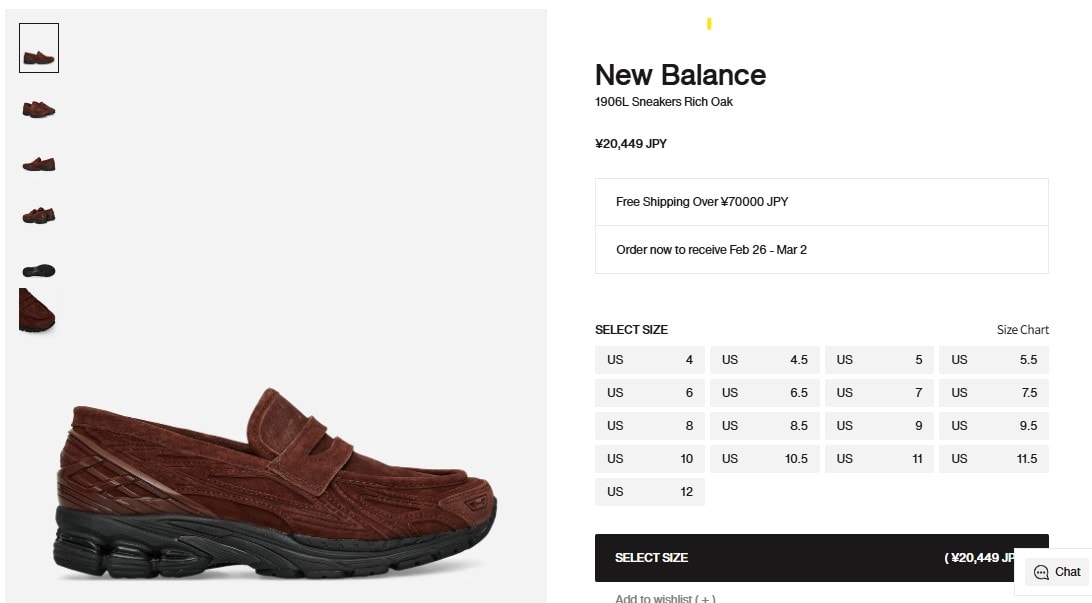 リッチオークスウェード slamjamで全サイズ、在庫有り。
中華タグが嫌な方