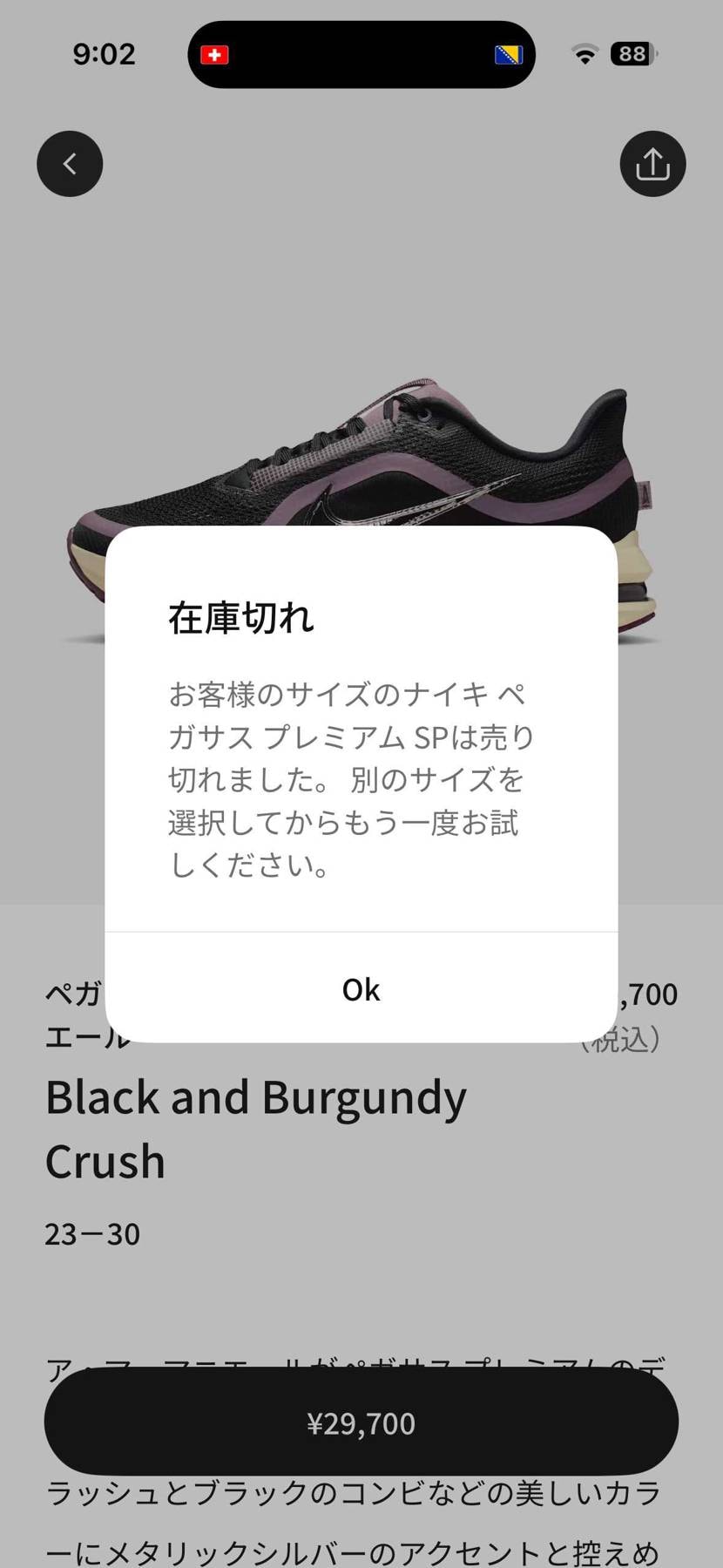 開始0秒で購入手続き開始→何ももたつくことなく10秒経たないくらいで申込完了→在