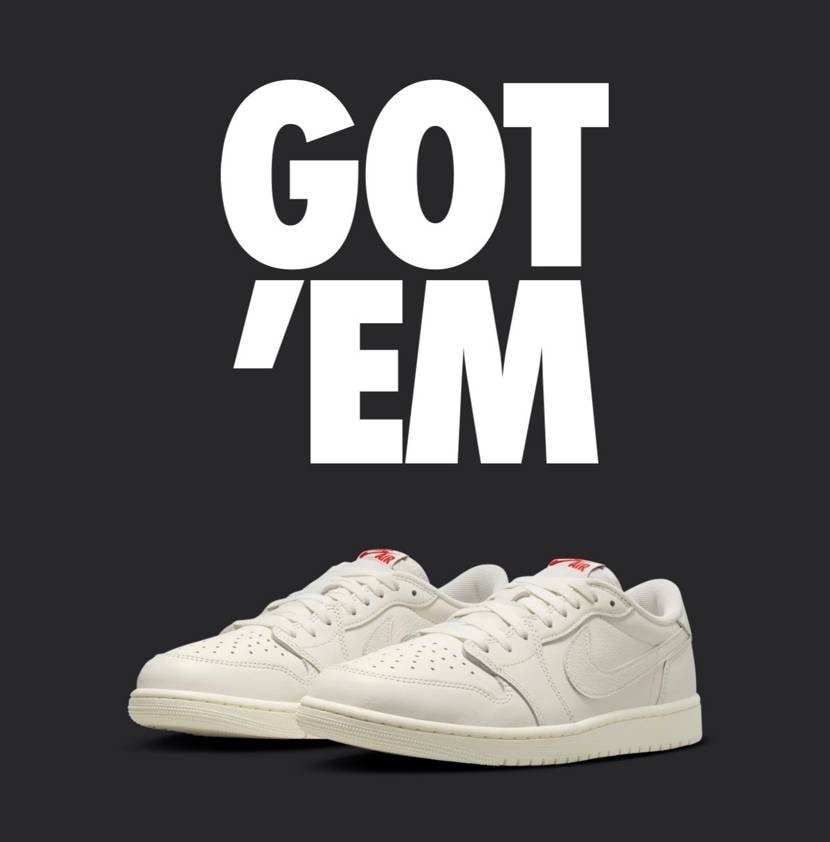 ダダ余りにつき小生最弱垢生存確認(仮)とします😆
刺さる👟が定価で買える喜びを