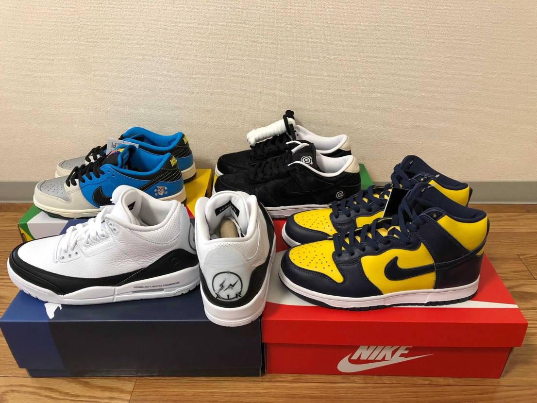 豊作♪
どれから履こうか迷う。
8本足のタコになりたい。