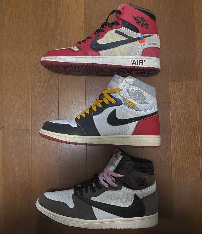 off-white air jordan1 chicagoをやっとの思いで買うこ