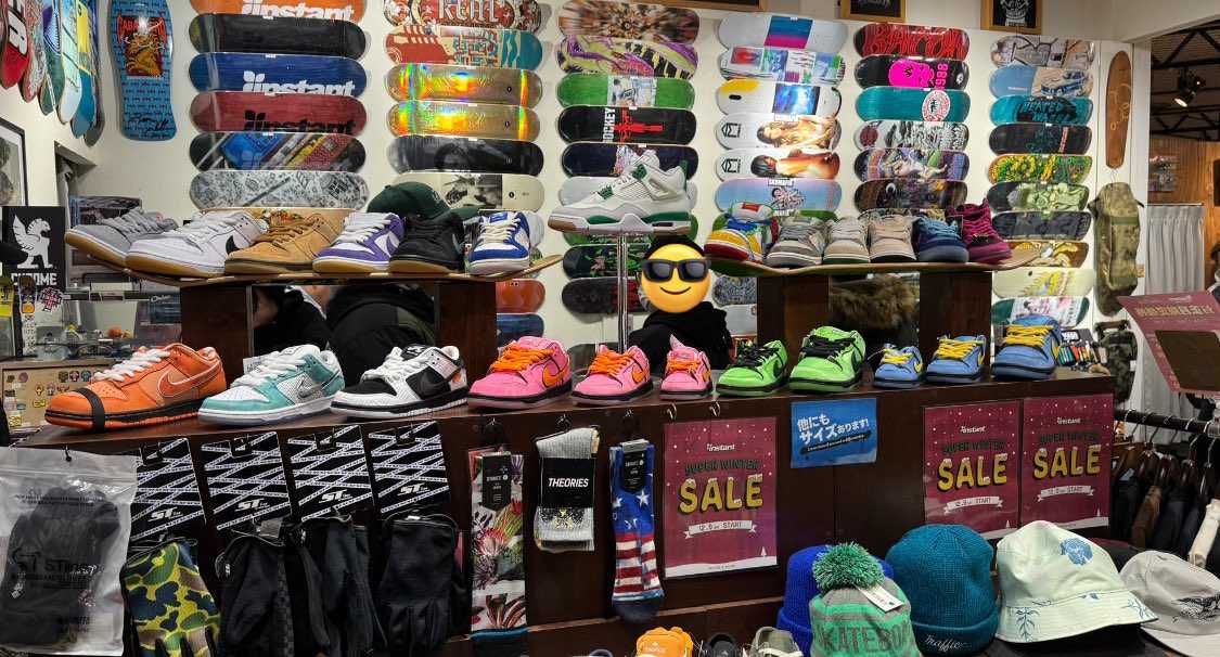 instantお台場最近出たモデルはだいたい揃ってますね。