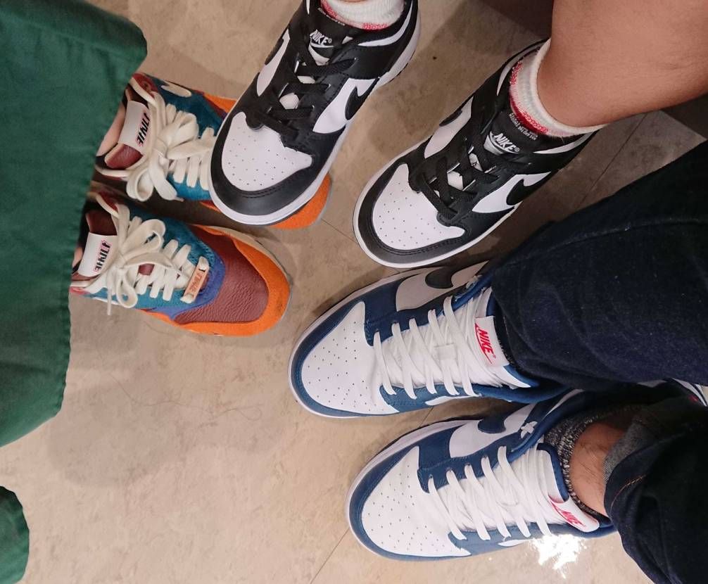 👟チビパンダが最近届いたので😃
家族でAEONまでお出掛け🤗
娘(3才