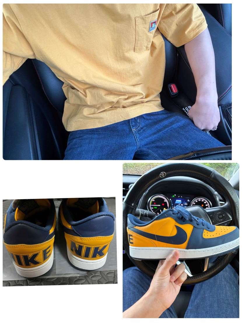 
今日も今日とてNIKEなのよ😎👍
しごおわ👷からの買い物のお供に選んだタミ