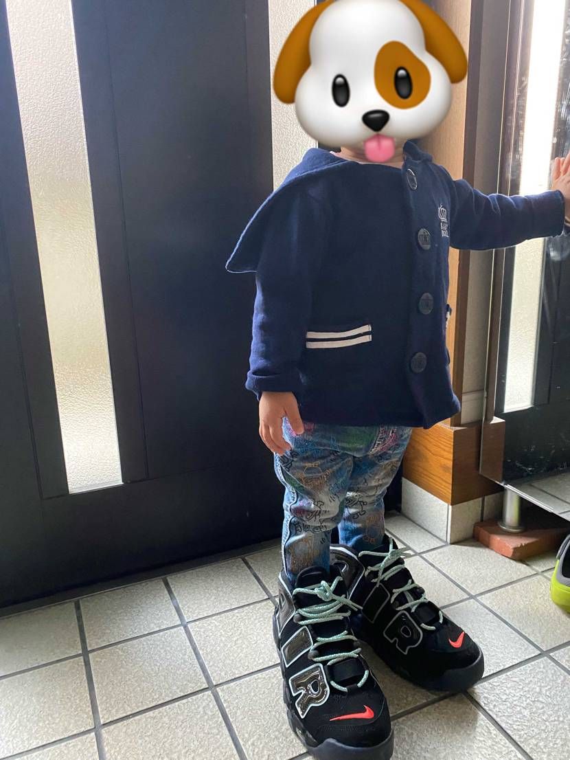モアテンメイドユールック、子供のお気に入り!
履き心地も良く結構ヘビーローテー