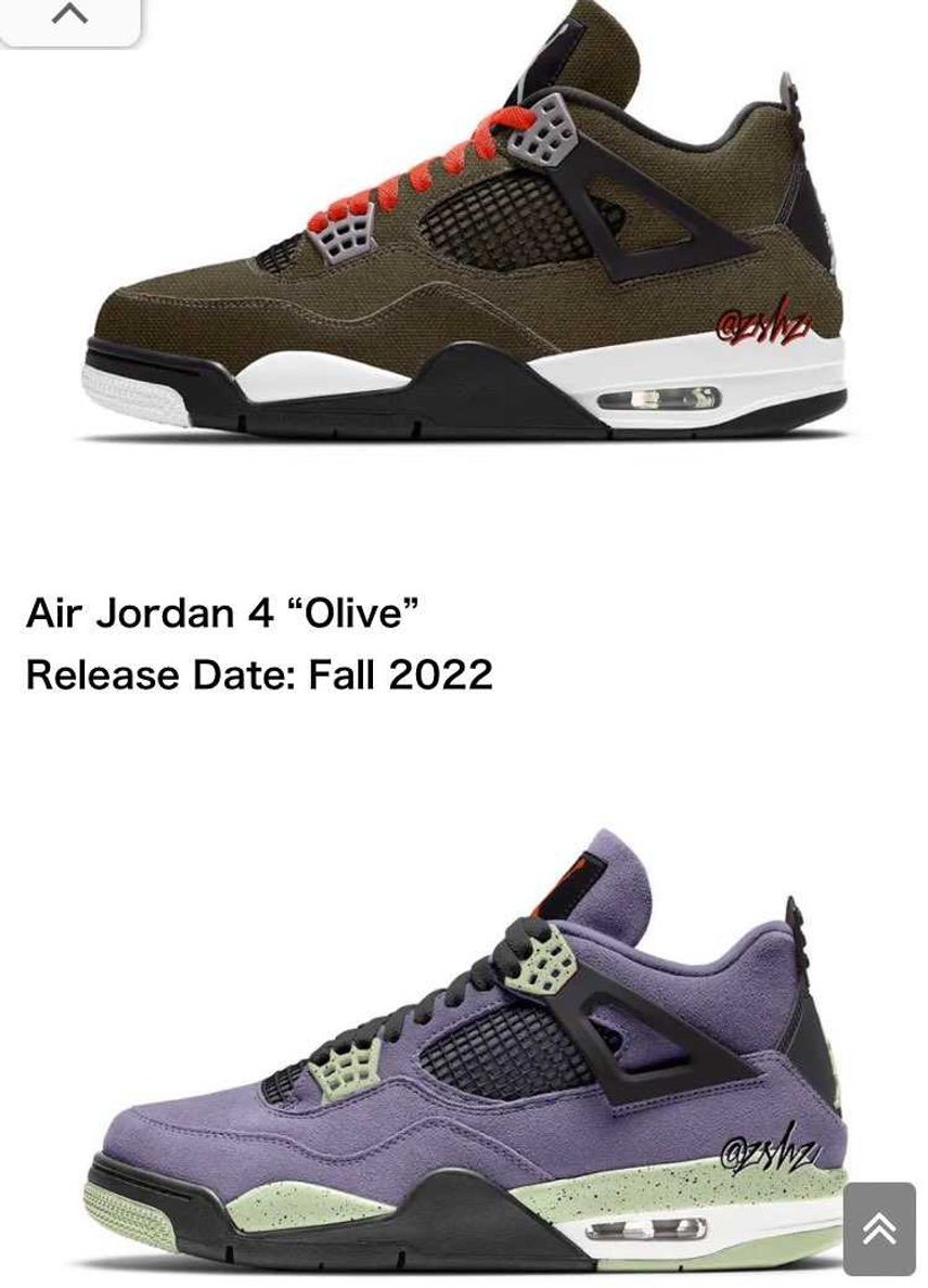 これ買ってから jordan4にハマりました
今年出るらしいオリーブは日本で発