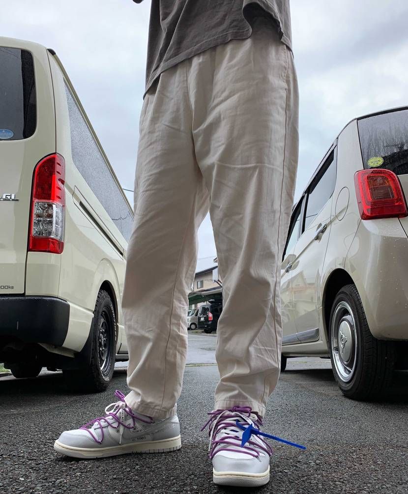 昨日は雨だったけど早速48履きました!
タンは隠れちゃうからあんまり見えないで
