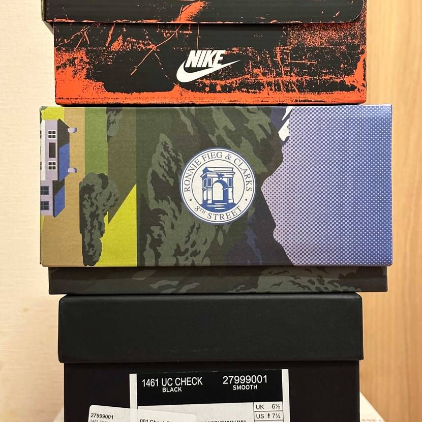 朝から3足も…。記念受験ビッグバブル、KlTH SAMBA、UNDER COVE