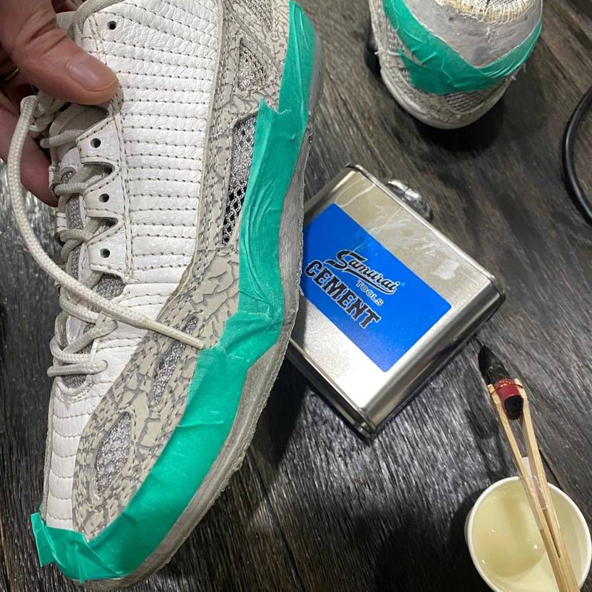 シューレースの事バタバタやりつつ
弟的に昔履いてて最もエモ