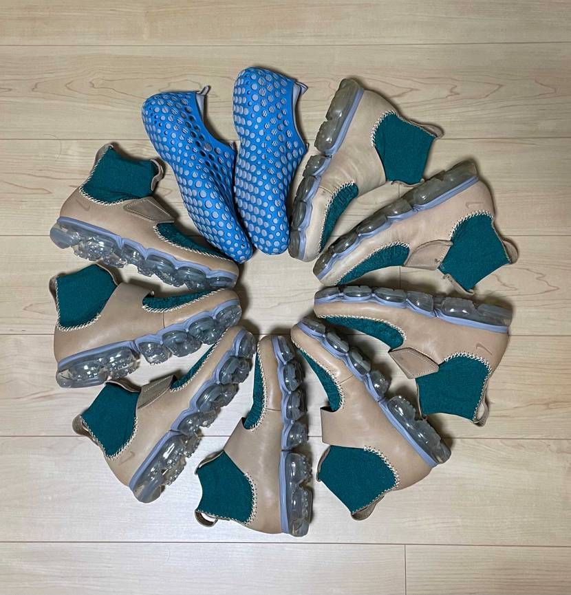 久々にマークニューソン出した！
時計回りに経年変化。
シュベドッカはアーカイ