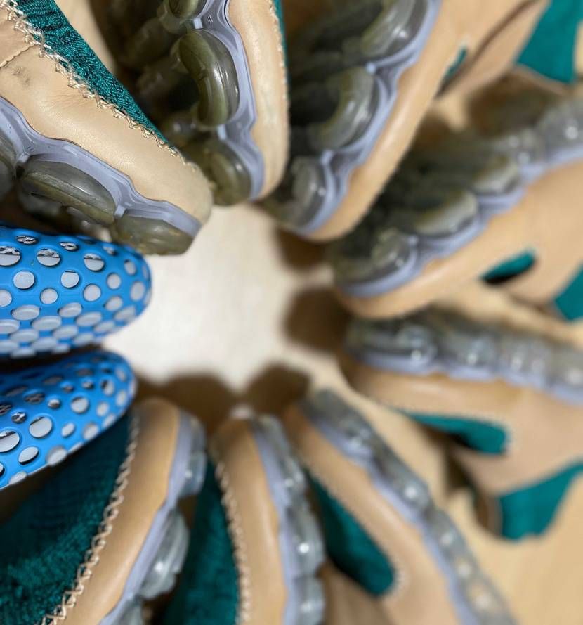 久々にマークニューソン出した！
時計回りに経年変化。
シ