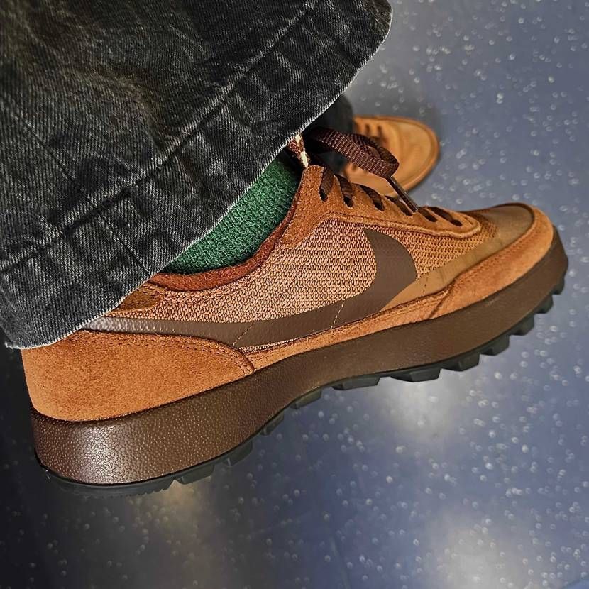 今日！！
悪天候の時に履くのが良いんだよね〜
じっくり育てていくヤツだよコレ