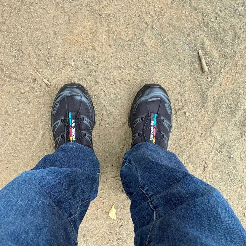 今日の👟

XT-6

フィット感が良すぎて気に入ってしまった！
GO