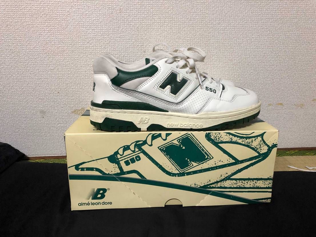 new balance aime leon dore Green P550
