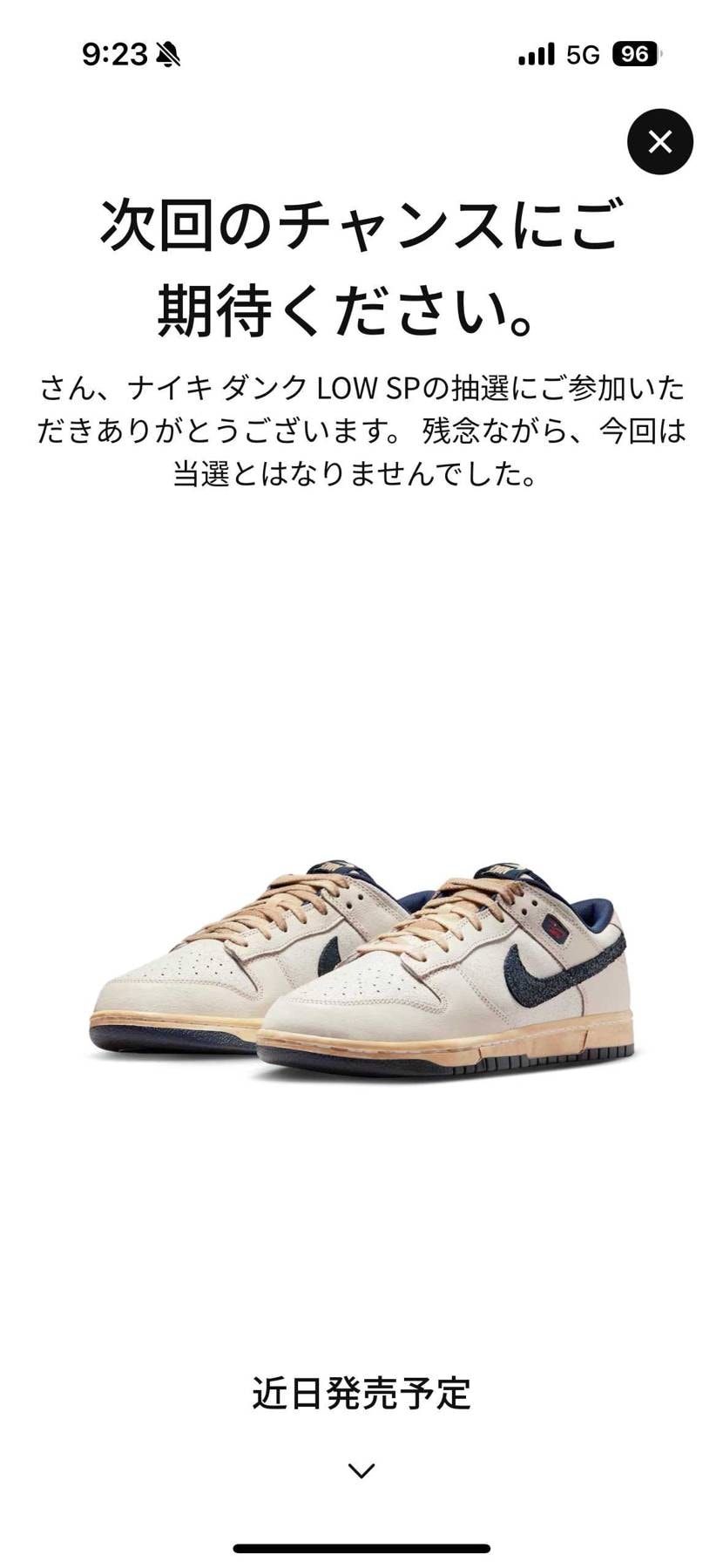 もうこの際「今回は」という表記やめてくれよ！
「今回も」ぐらいにしてスニーカー