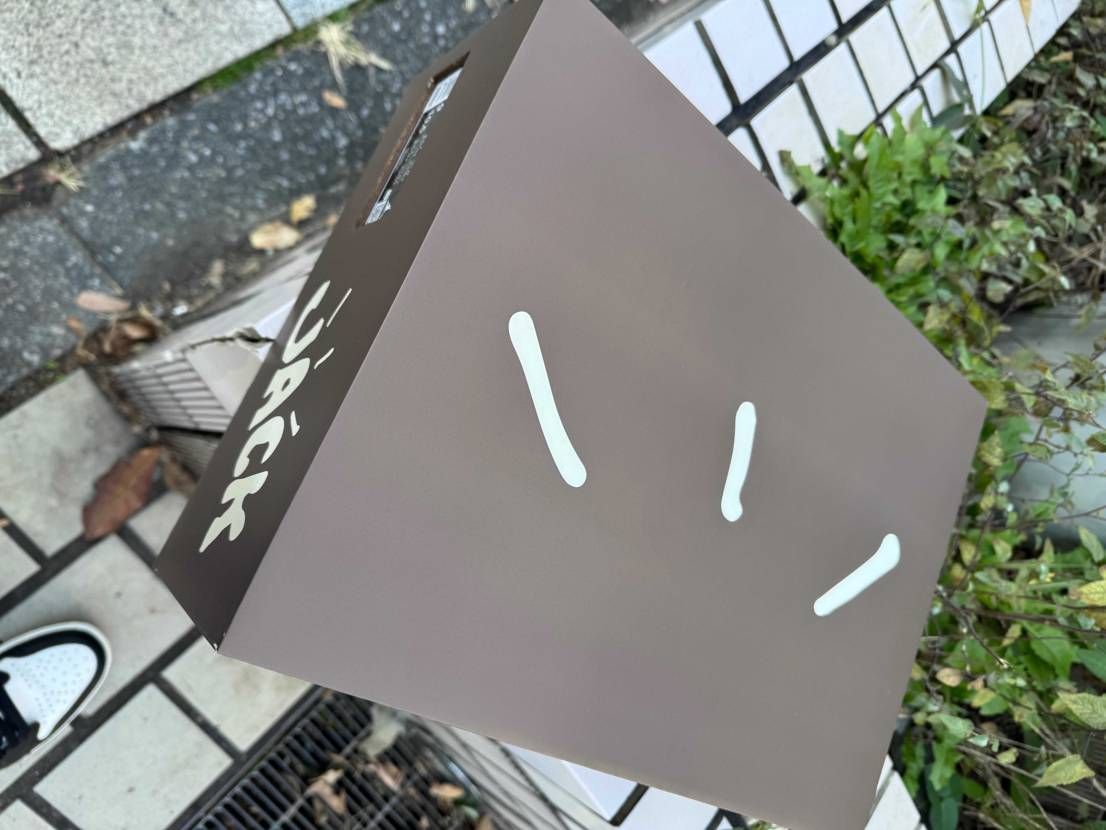 無事受け取り。8時時点でも結構人いました。
それにして箱でけー