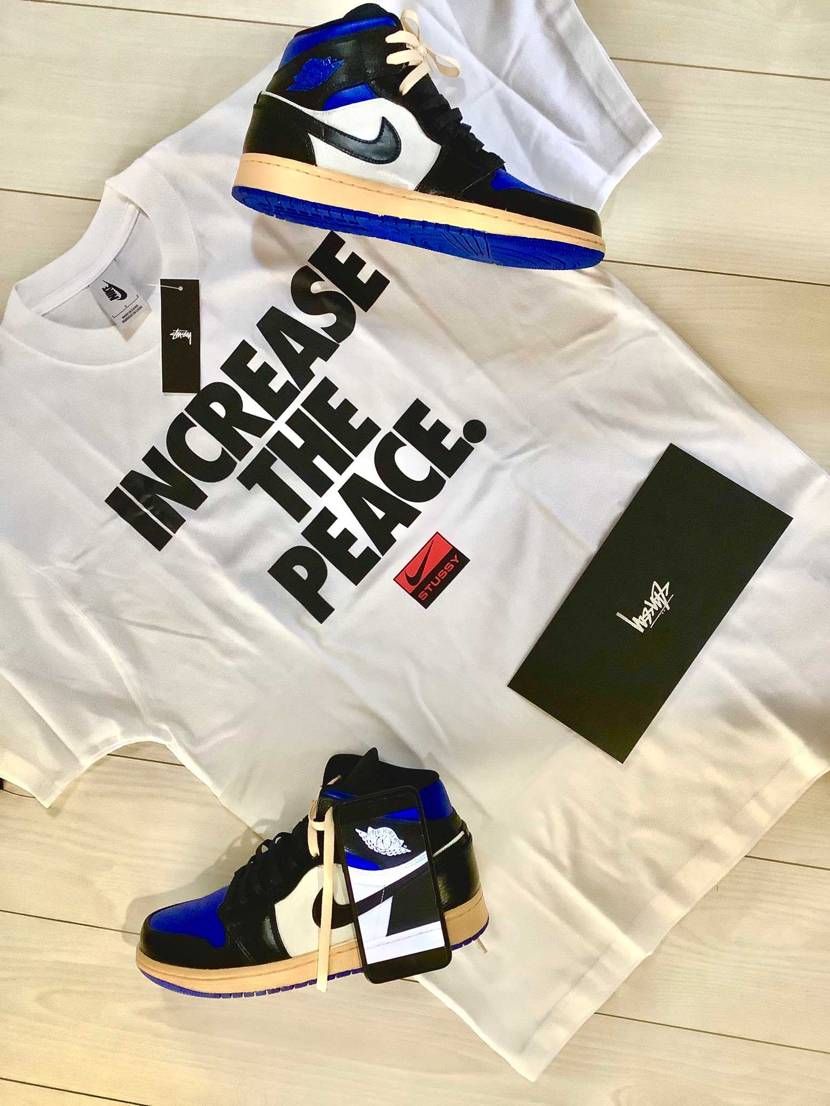 stussy×NIKE jordan ROYAL
昨日