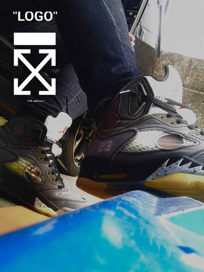 off-white air jordan5
初おろし めち
