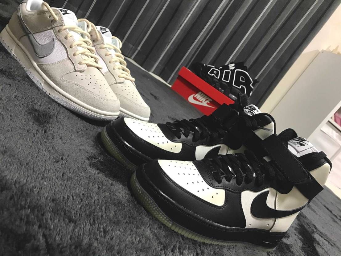 by by you you dunk air force1