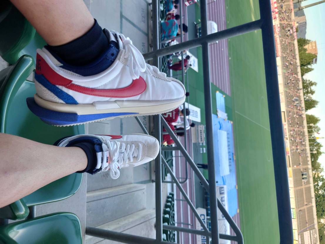 さっそく履いてきました！