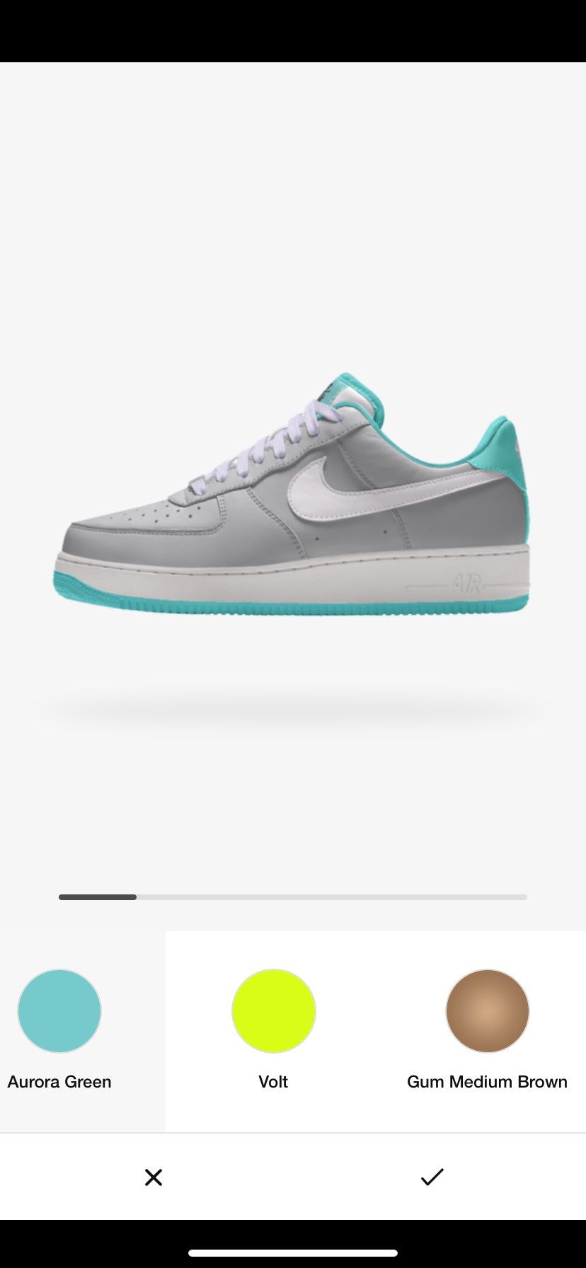 マグカラーAF1欲しいな
日本に戻すとカートにいれても消え