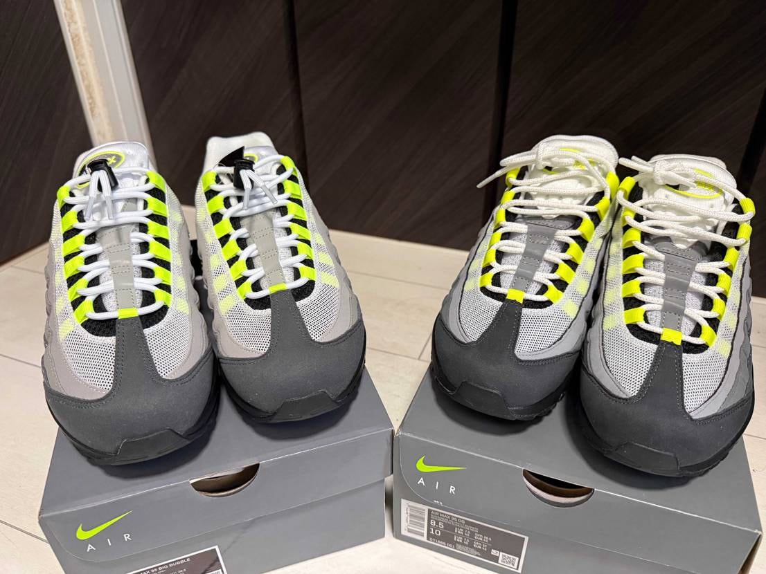 やっぱりイエグラが好き♪👟😘💕

こう見ると黄色味が全然