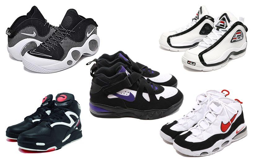 90年代のバッシュはいつになっても色褪せない❗️
ズームフライトやモアアップテ